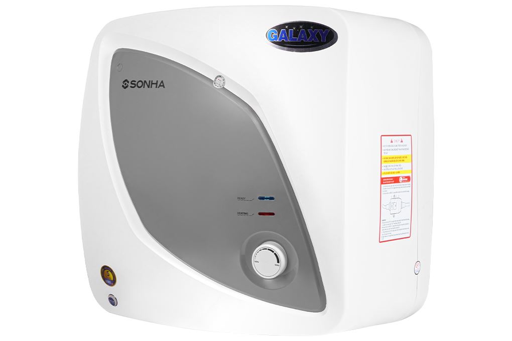 Máy nước nóng gián tiếp Sơn Hà Galaxy 30 lít 2500W S30VG Màu Trắng - Xám
