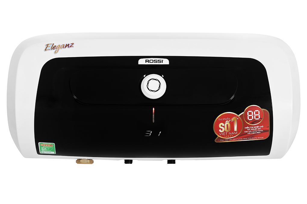 Máy nước nóng gián tiếp Rossi Eleganz 20 lít 2500W REZ20SL Màu Trắng - Đen