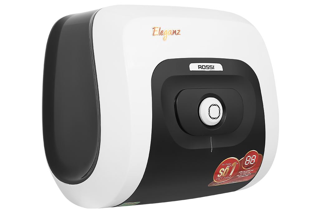 Máy nước nóng gián tiếp Rossi Eleganz 20 lít 2500W REZ20SQ Màu Trắng - Đen