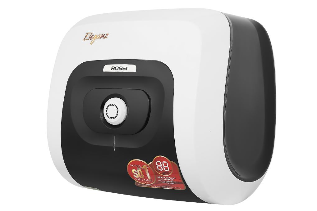 Máy nước nóng gián tiếp Rossi Eleganz 20 lít 2500W REZ20SQ Màu Trắng - Đen