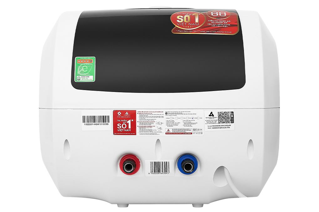 Máy nước nóng gián tiếp Rossi Eleganz 20 lít 2500W REZ20SQ Màu Trắng - Đen