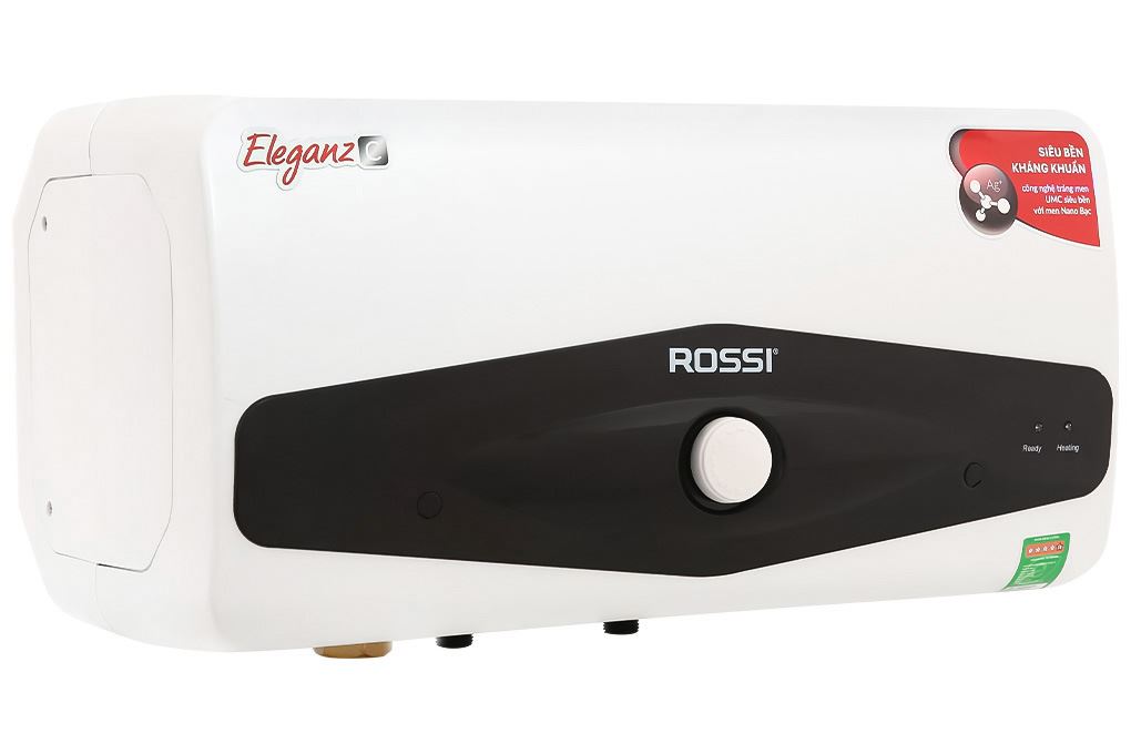 Máy nước nóng gián tiếp Rossi Eleganz-C 15 lít 2500W REC15SL Màu Trắng - Đen
