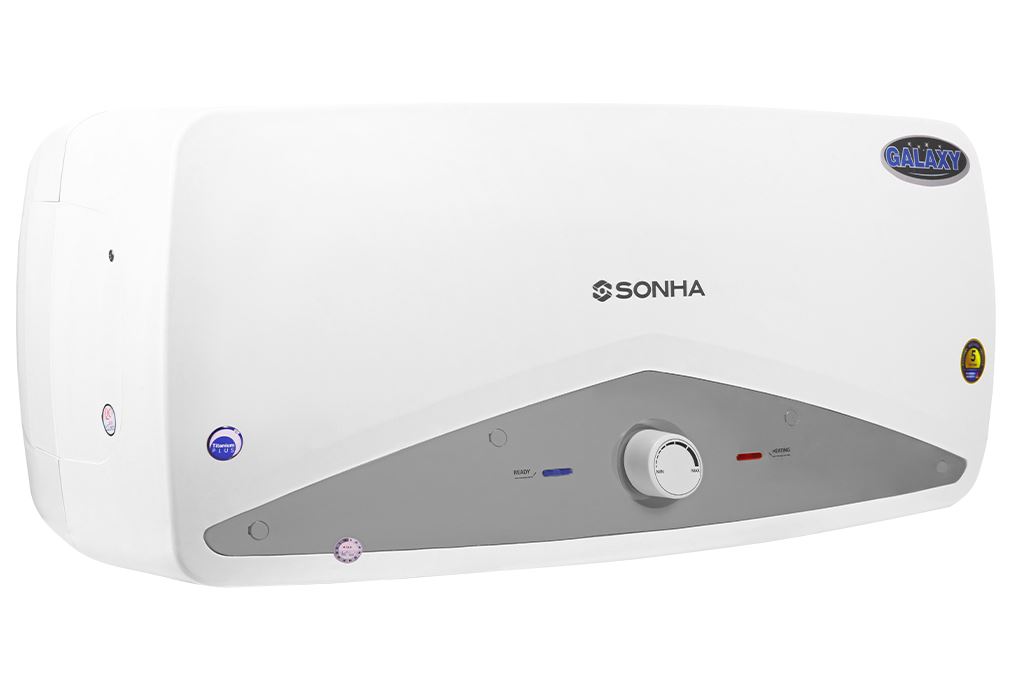 Máy nước nóng gián tiếp Sơn Hà Galaxy 20 lít 2500W S20NG Màu Trắng - Xám