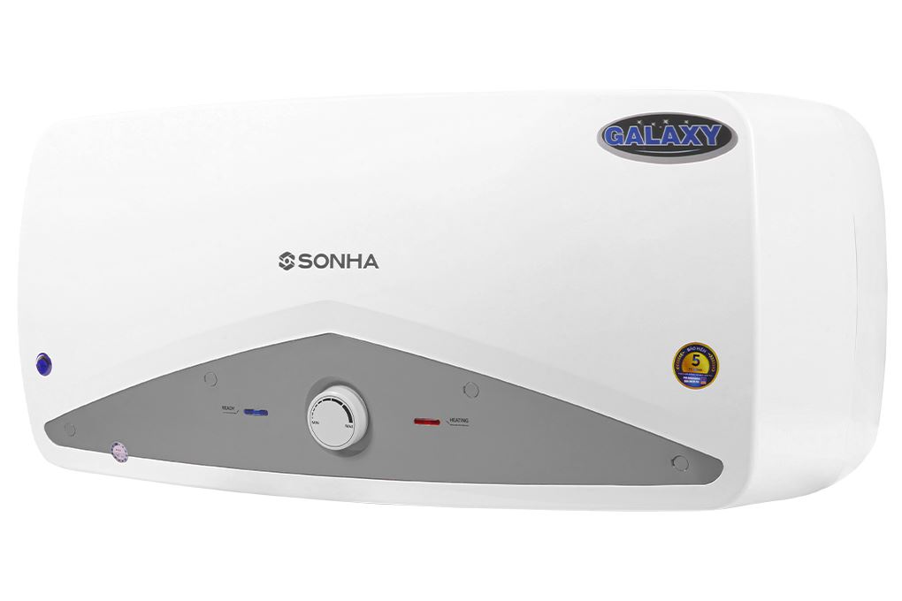 Máy nước nóng gián tiếp Sơn Hà Galaxy 20 lít 2500W S20NG Màu Trắng - Xám