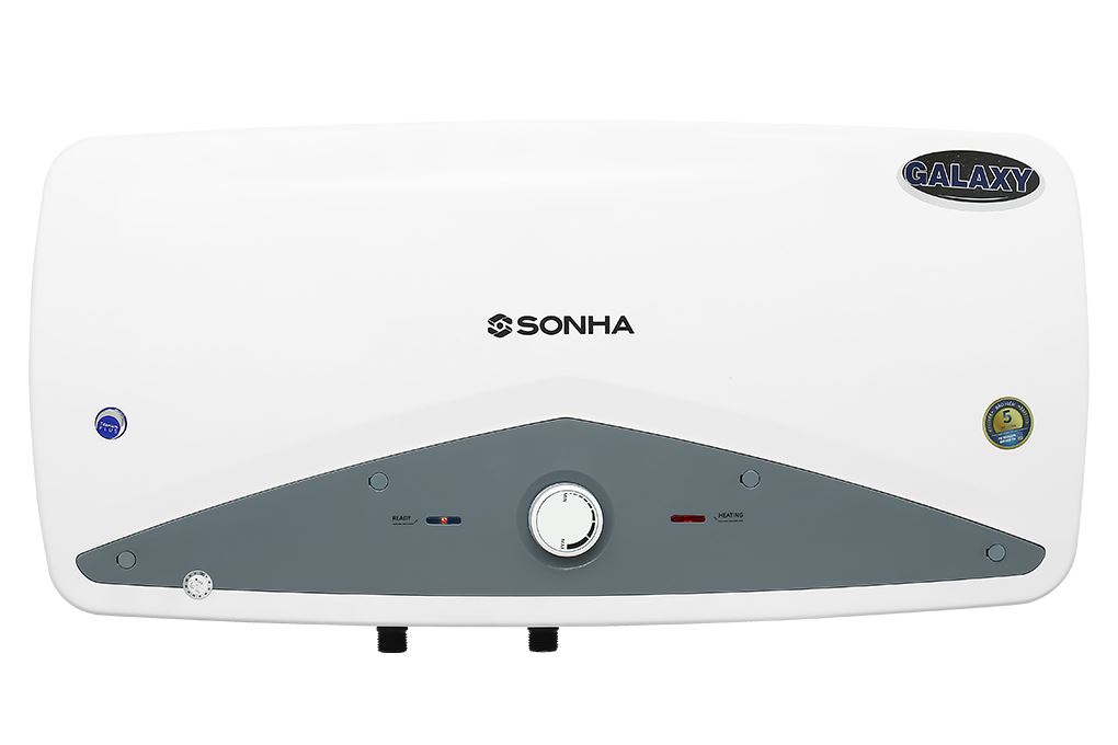 Máy nước nóng gián tiếp Sơn Hà Galaxy 30 lít 2500W S30NG Màu Trắng - Xám