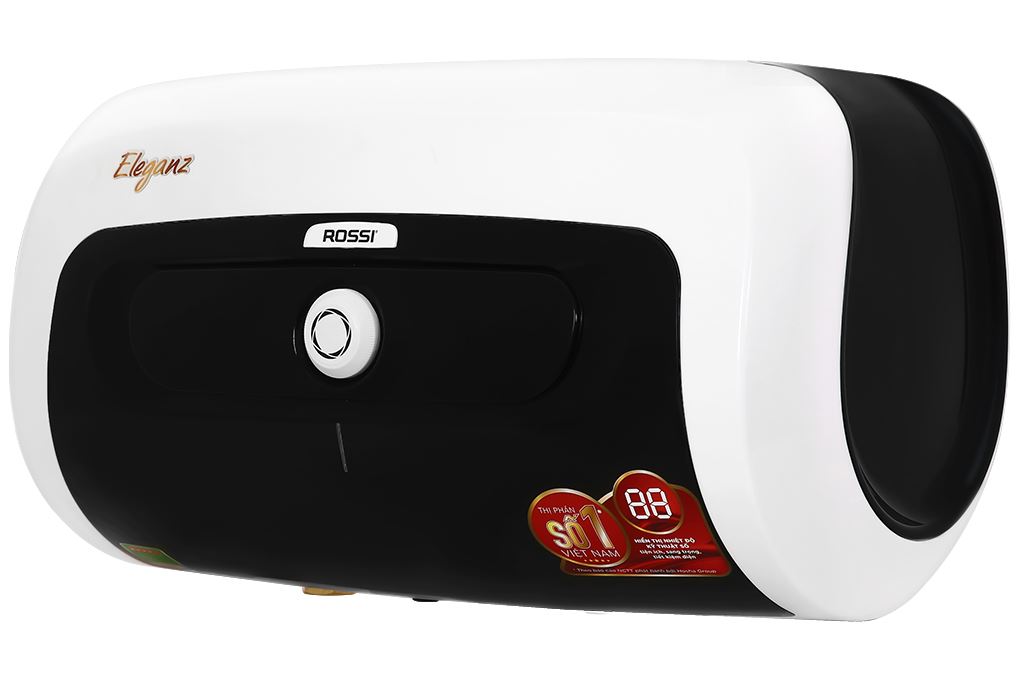Máy nước nóng gián tiếp Rossi Eleganz 30 lít 2500W REZ30SL Màu Trắng - Đen