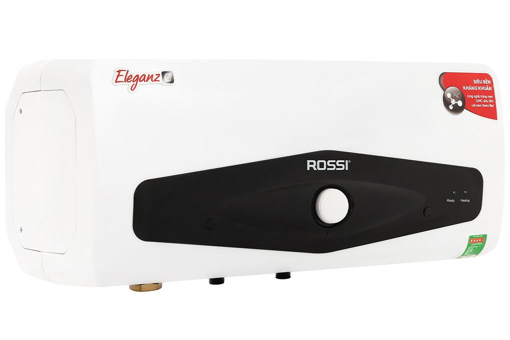 Máy nước nóng gián tiếp Rossi Eleganz-C 20 lít 2500W REC20SL Màu Trắng - Đen