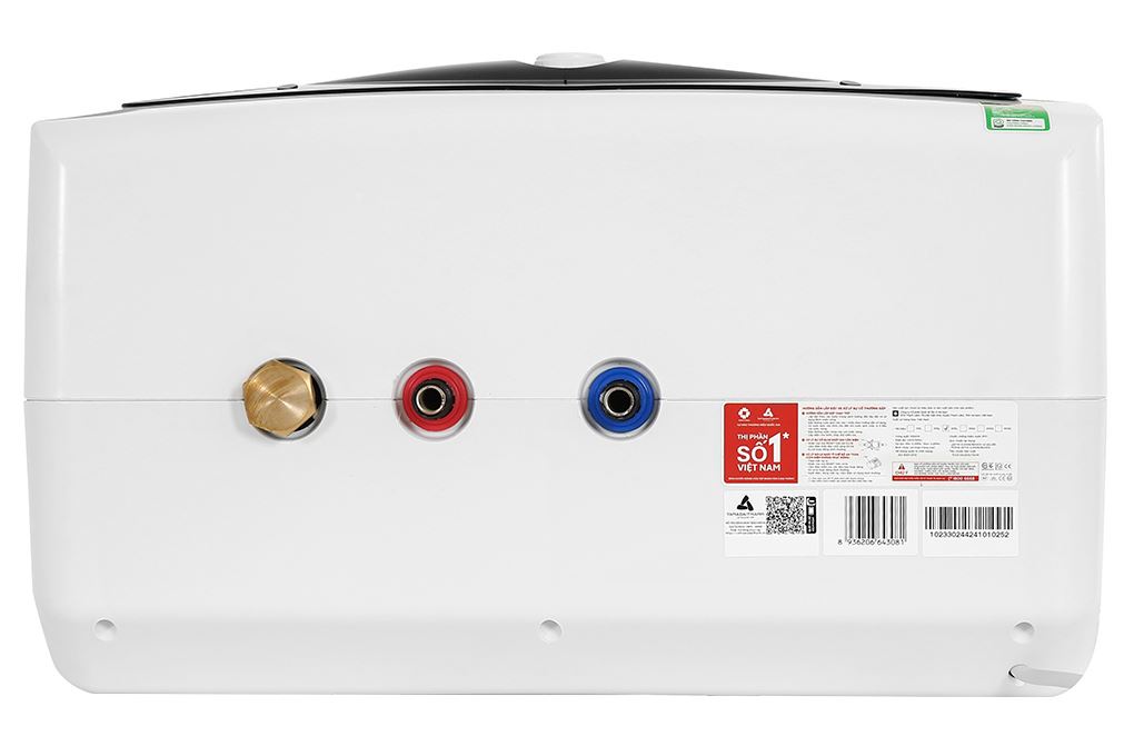 Máy nước nóng gián tiếp Rossi Eleganz-C 30 lít 2500W REC30SL Màu Trắng - Đen