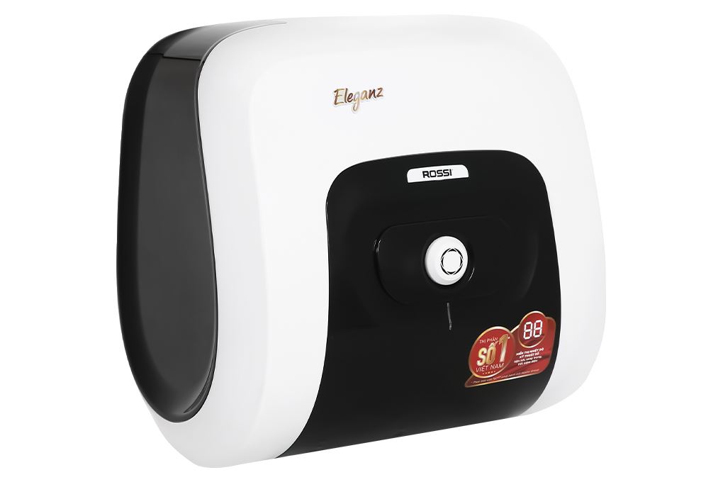 Máy nước nóng gián tiếp Rossi Eleganz 30 lít 2500W REZ30SQ Màu Trắng - Đen