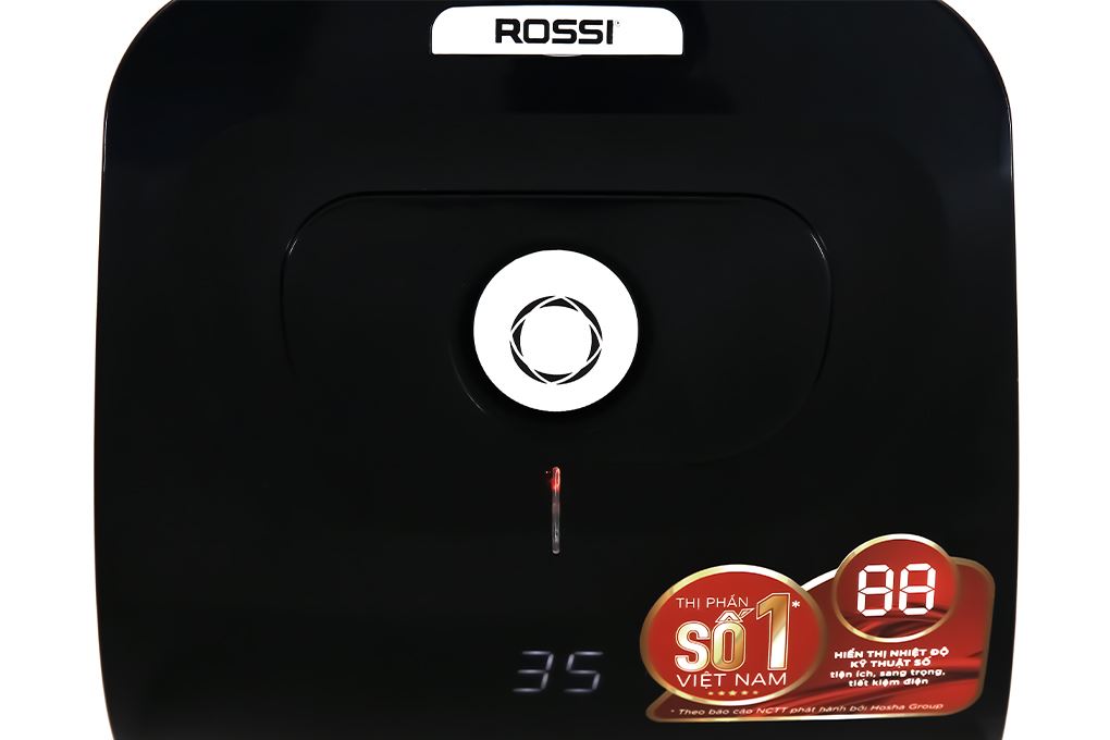 Máy nước nóng gián tiếp Rossi Eleganz 30 lít 2500W REZ30SQ Màu Trắng - Đen