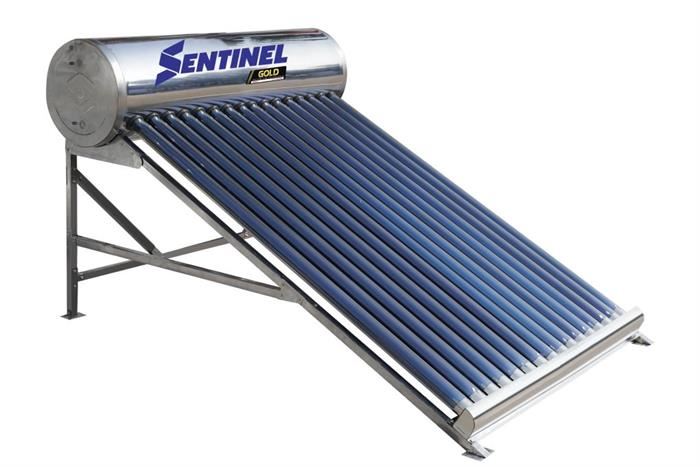 Bình nóng lạnh năng lượng mặt trời Sơn Hà 160 lít Sentinel Gold 58-160G
