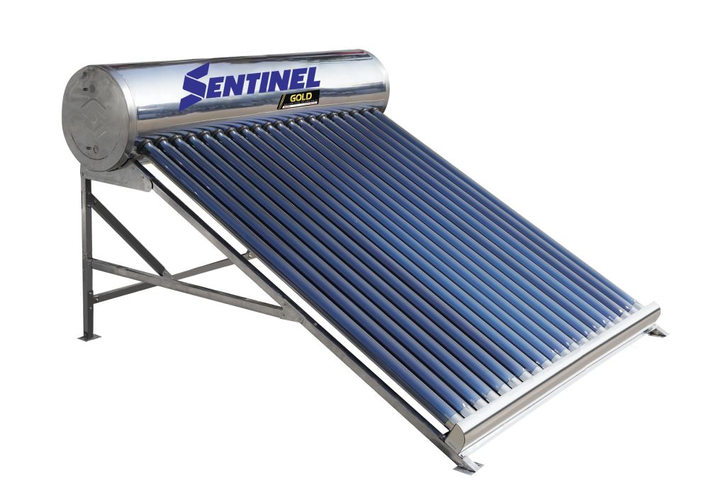Máy nước nóng năng lượng mặt trời Sơn Hà 200 lít Sentinel Gold 58-200G Màu Bạc Inox