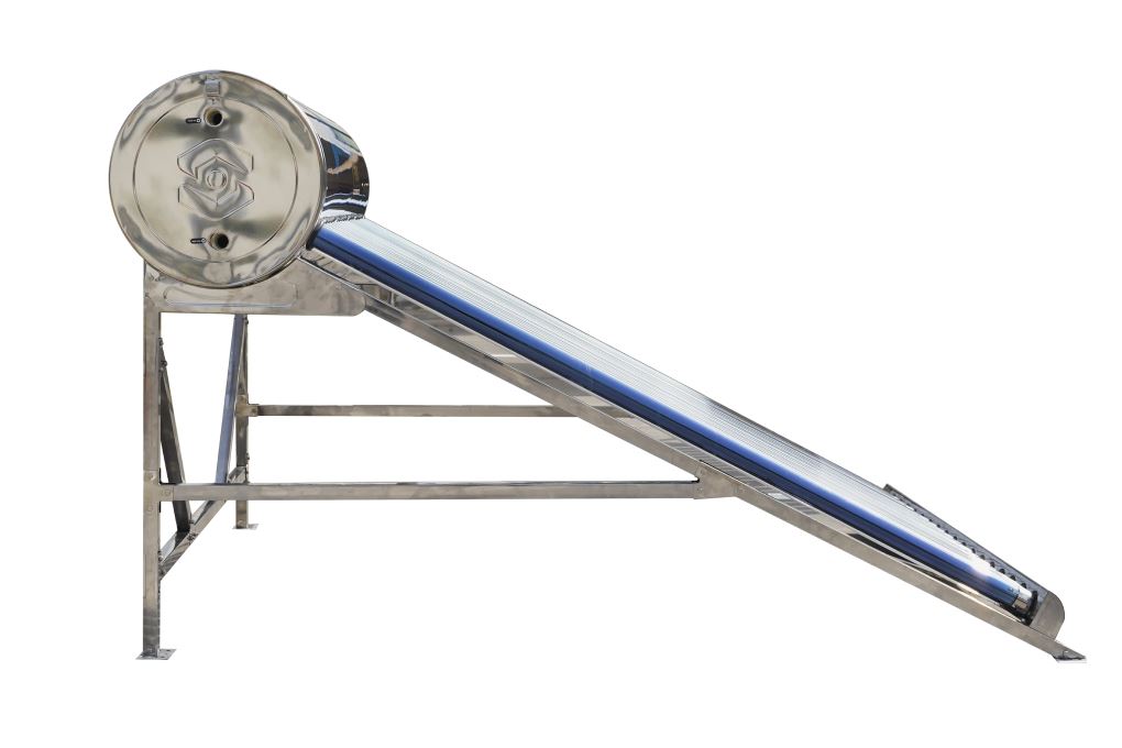 Bình nóng lạnh năng lượng mặt trời Sơn Hà 180 lít Sentinel Gold 58-180T Màu Bạc Inox