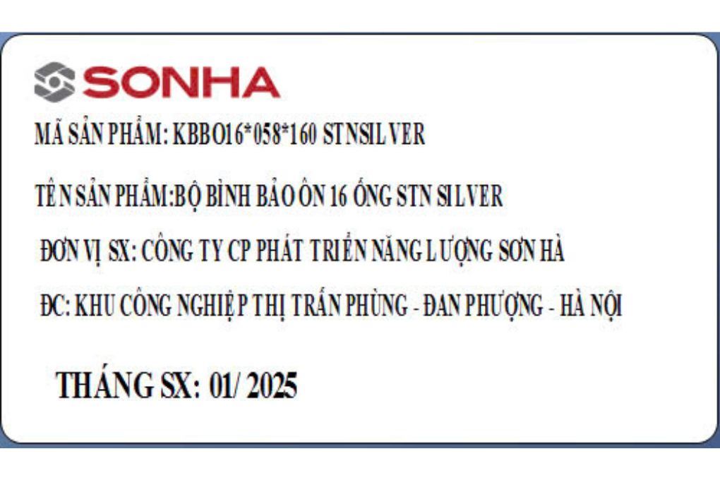 Bình nóng lạnh năng lượng mặt trời Sơn Hà 160 lít Sentinel Silver 58-160T - 8