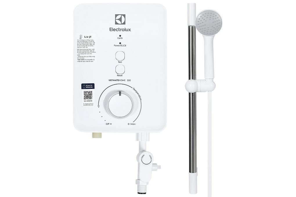 Máy nước nóng trực tiếp Electrolux 4500W EWE451PX-DWX6 Màu Trắng - Bạc