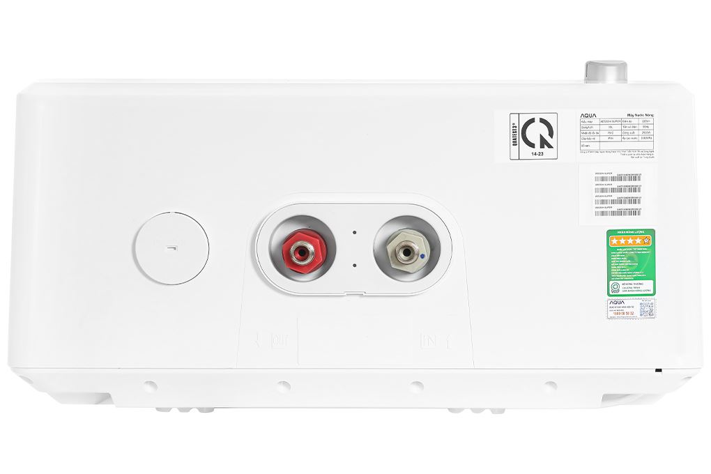 Máy nước nóng gián tiếp Aqua 30 lít 2500W AES30H-SUPER Màu Trắng