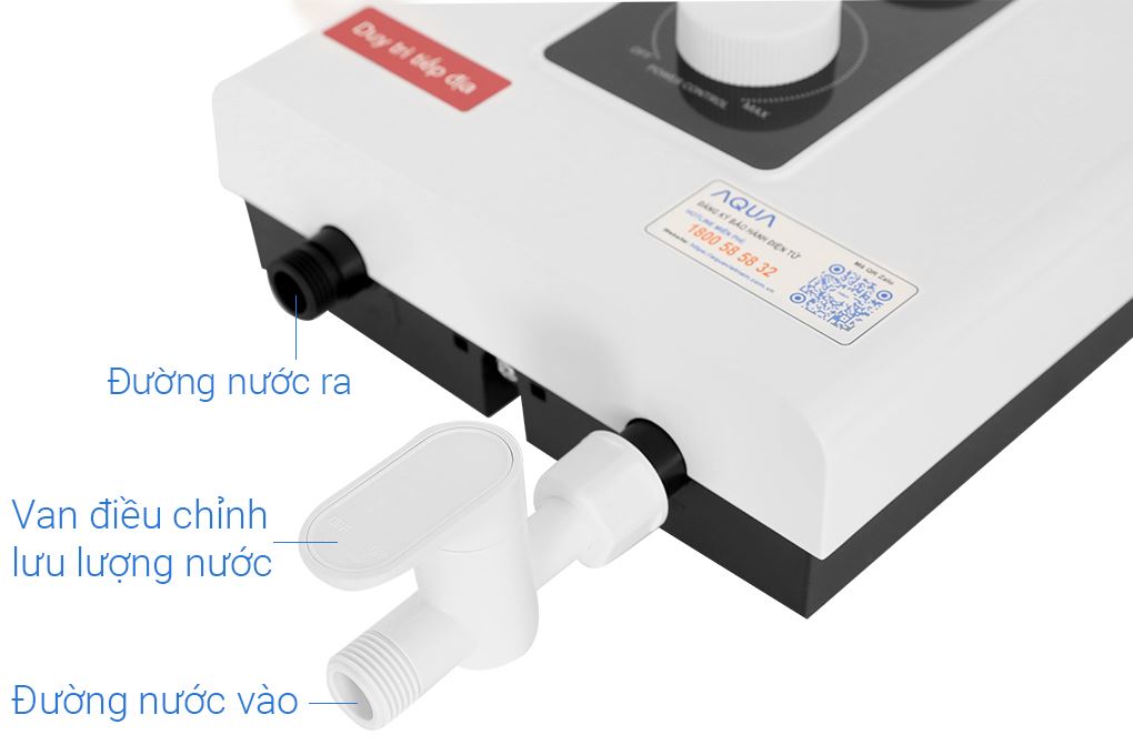 Máy nước nóng trực tiếp Aqua 4500W AEI45M-EP1W(VN) Màu Trắng