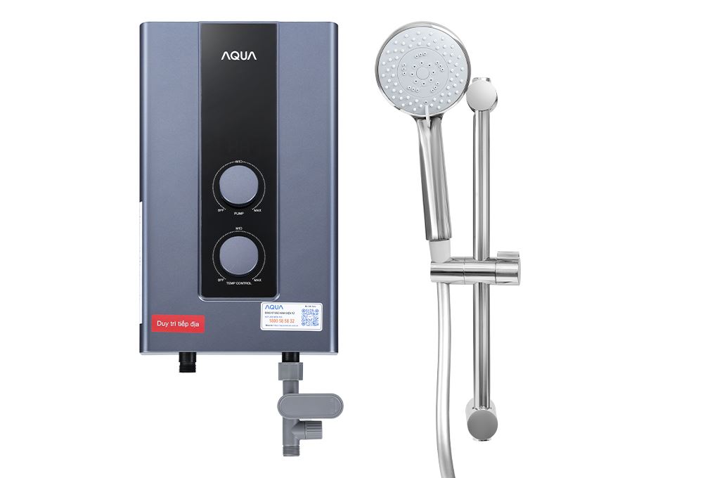 Máy nước nóng trực tiếp Aqua 4500W AEI45E-FP3B(VN) Màu Đen - Xám