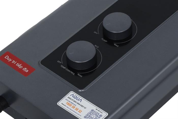 Máy nước nóng trực tiếp Aqua 4500W AEI45E-FP3CB(VN) Màu Đen - Xám