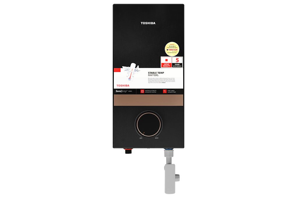 Máy nước nóng trực tiếp Toshiba 4500W TWH-45EMCPVN(K)-CB Màu Đen