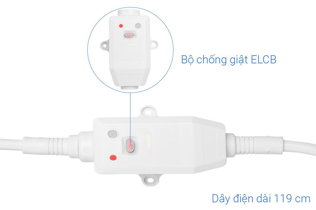 Máy nước nóng gián tiếp Atlantic 30 lít 2500W ESA PRO 833060 SWH 30H M-15 Màu Trắng - Xám