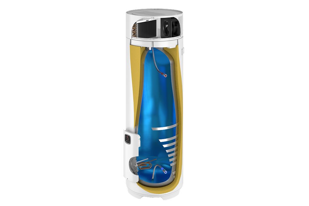 Máy nước nóng bơm nhiệt Atlantic 250 lít 2250W EGEO 250L Màu Trắng