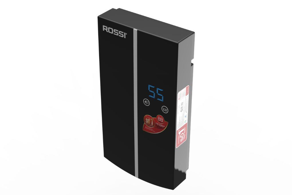 Máy nước nóng trực tiếp Rossi Vello 4500W RVO-450RE Màu Đen