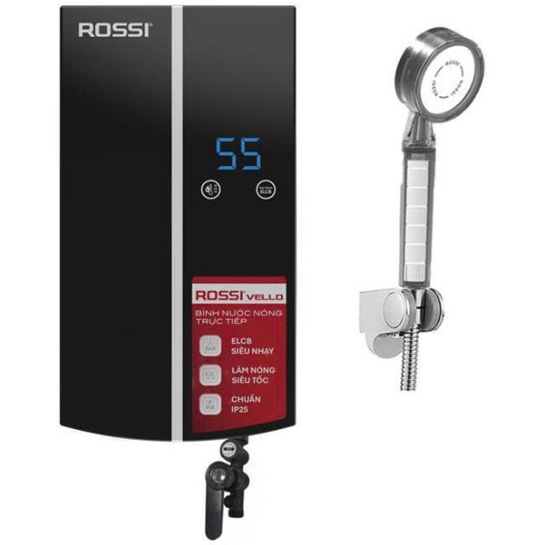 Máy nước nóng trực tiếp Rossi Vello RVO-450RE