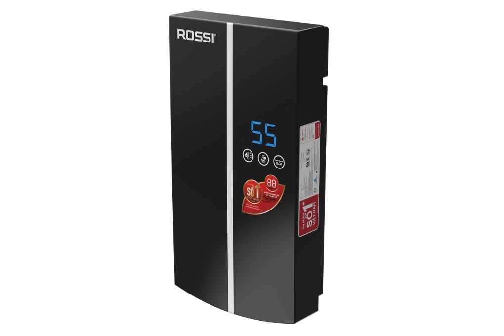 Máy nước nóng trực tiếp Rossi Vello 4500W RVO-450REP Màu Đen