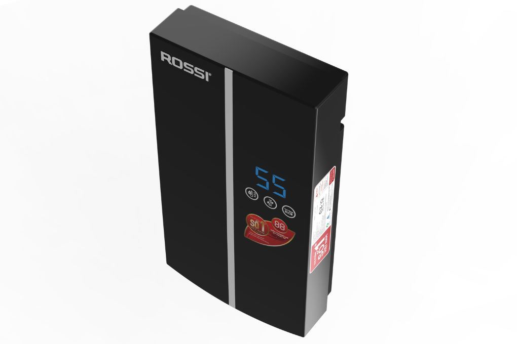 Máy nước nóng trực tiếp Rossi Vello 4500W RVO-450REP Màu Đen