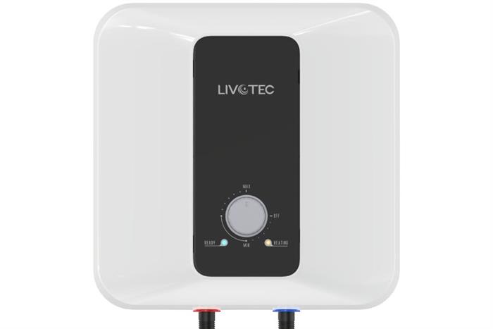 Máy nước nóng gián tiếp Livotec 15 lít 2500W LWH-V15X26 Màu Trắng - Đen