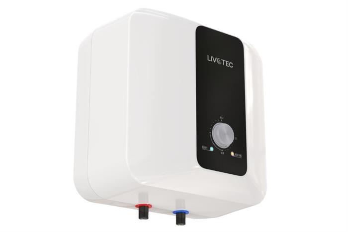 Máy nước nóng gián tiếp Livotec 15 lít 2500W LWH-V15X26 Màu Trắng - Đen