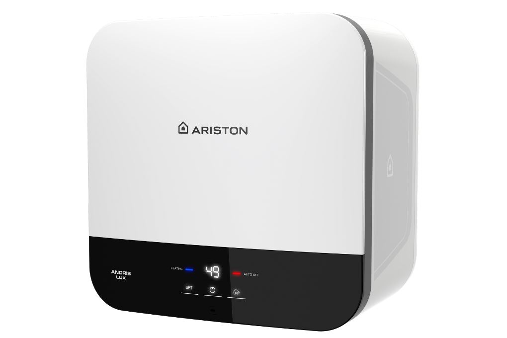 Bình nóng lạnh gián tiếp Ariston 30 lít 2500W AN3 30 LUX VN Màu Trắng/Đen