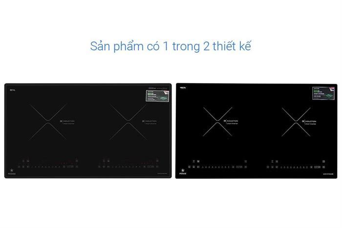 Bếp từ đôi âm Pramie PRTH-2203 5200W Màu Đen