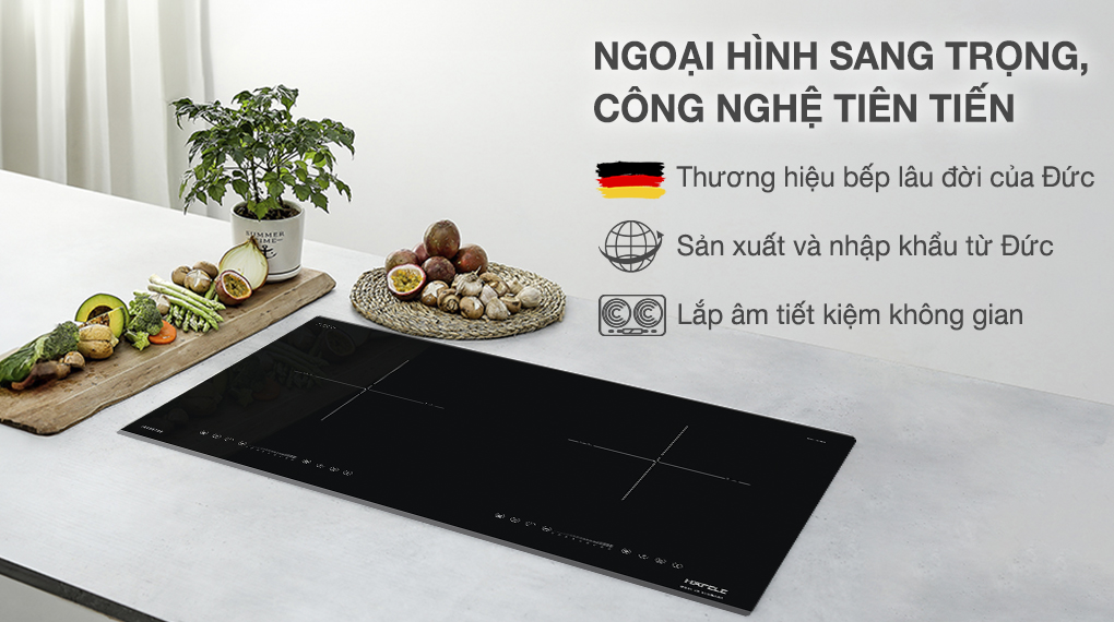 Xuất xứ - Bếp từ đôi lắp âm Hafele HC-I7325B (533.09.979)