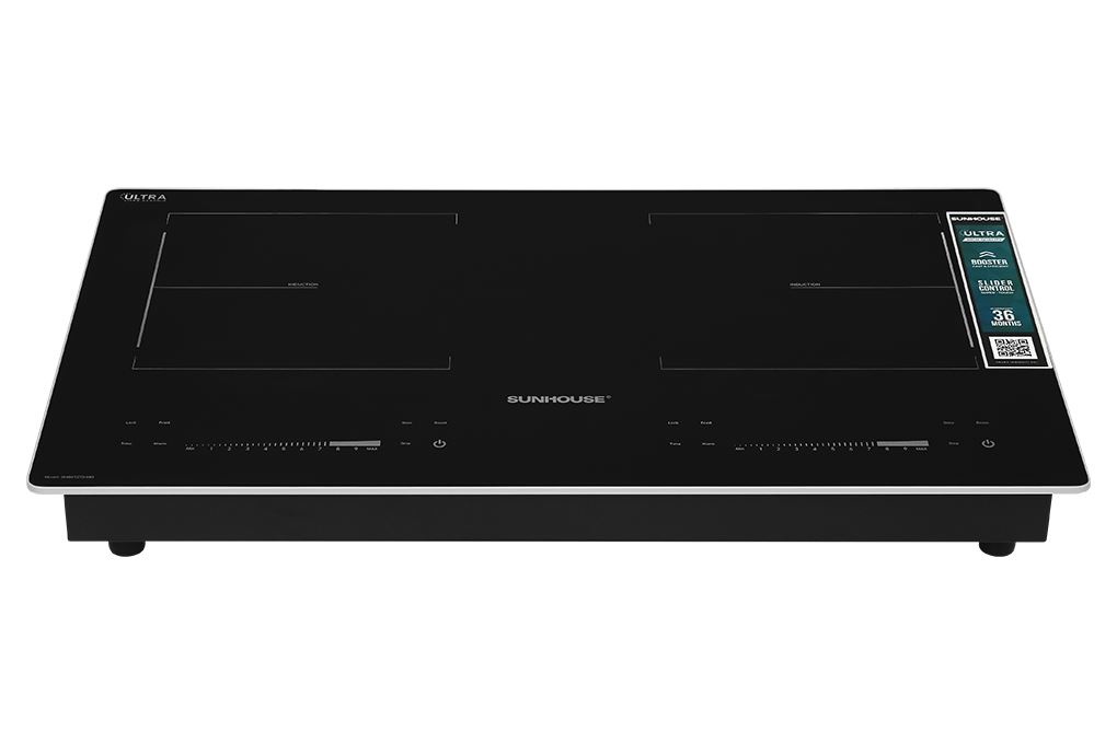 Bếp từ đôi âm Sunhouse SHB81272-MD 4000W Màu Đen