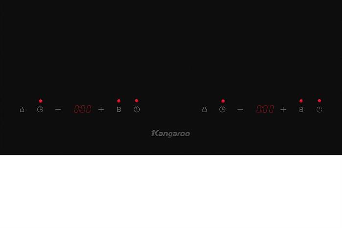 Bếp từ đôi âm Kangaroo KGIC50D1C 5000W Màu Đen
