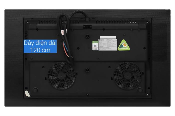 Bếp từ đôi âm Kangaroo KGIC50D1C 5000W Màu Đen
