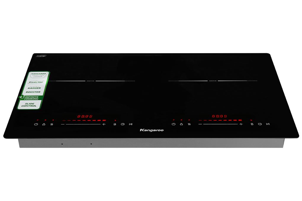 Bếp từ đôi âm Kangaroo KGIC48D1C 4800W Màu Đen