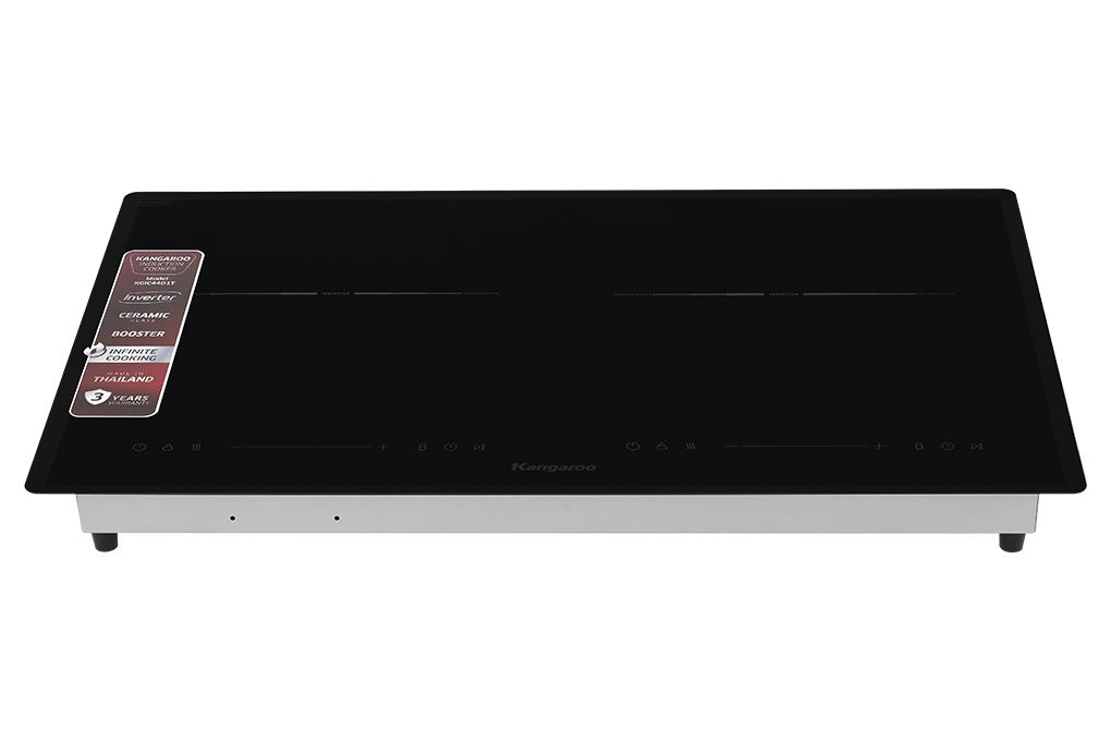 Bếp từ đôi âm Kangaroo KGIC44D1T 4400W Màu Đen