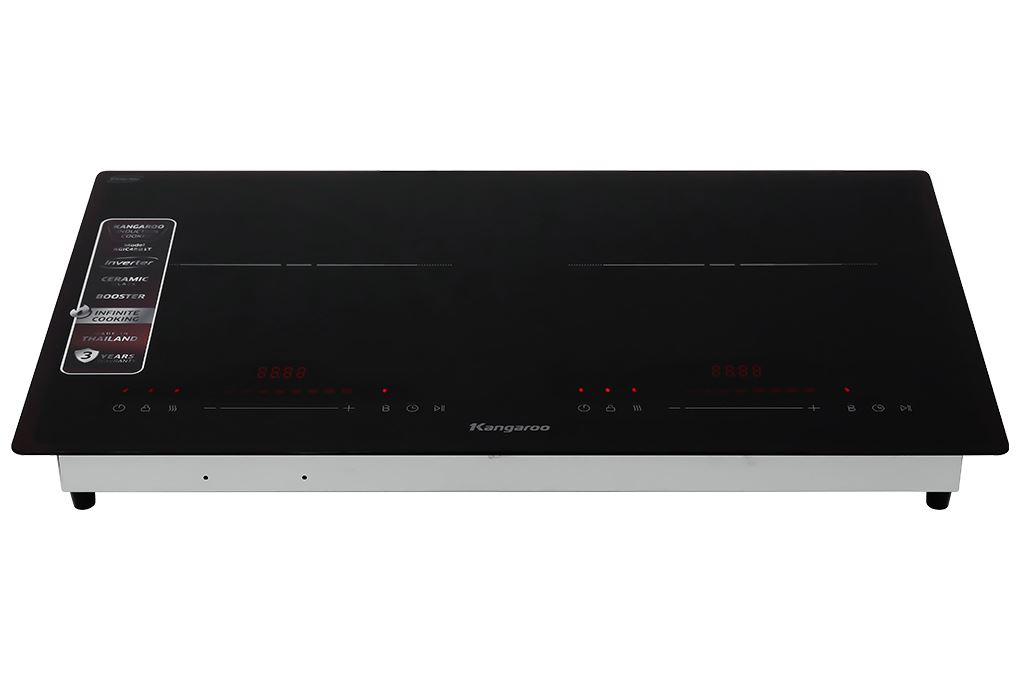 Bếp từ đôi âm Kangaroo KGIC48D1T 4800W Màu Đen