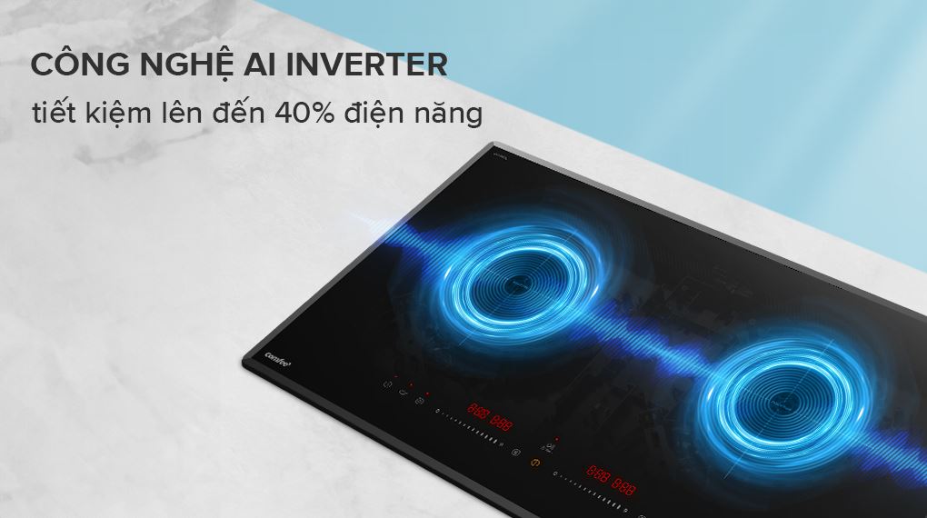 Inverter - Bếp từ đôi lắp âm Comfee CIH-44DIL Inverter - Bếp từ đôi lắp âm Comfee CIH-44DIL