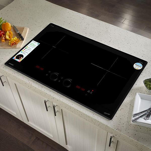 Bếp từ đôi lắp âm Comfee AI Knob CIH-55DSU