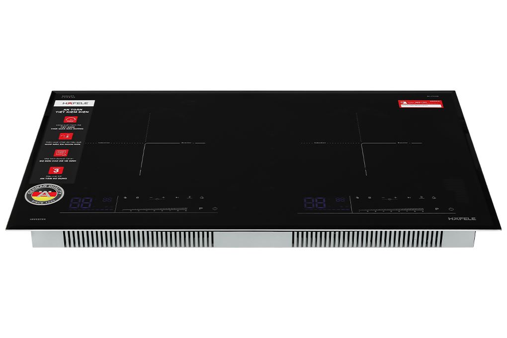 Bếp từ đôi âm Hafele HC-I7323B (536.61.886) 4400W Màu Đen - Bạc