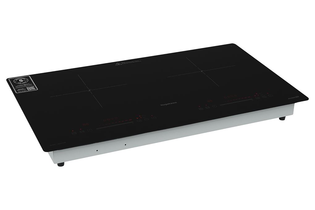 Bếp từ đôi âm Nagakawa NK2C30M 4000W Màu Đen