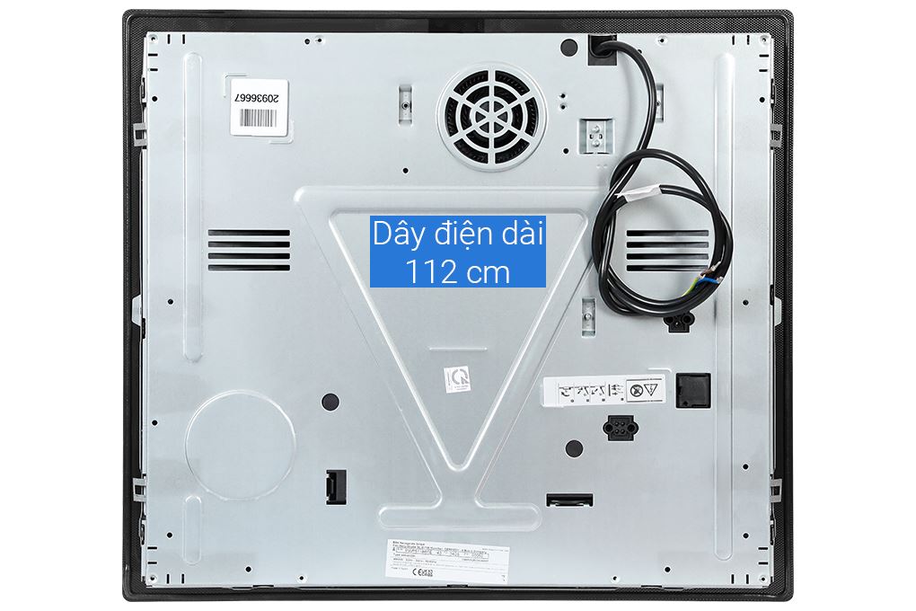 Bếp từ 4 vùng nấu âm Bosch PWP611BB5E 4600W Màu Đen
