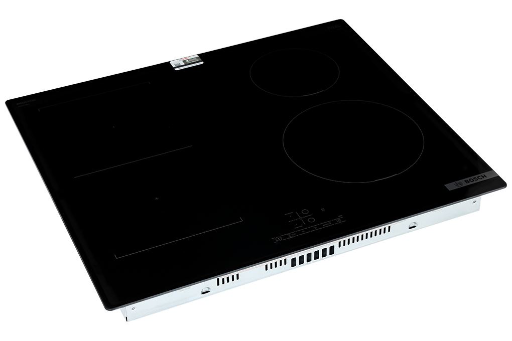 Bếp từ 4 vùng nấu âm Bosch PWP611BB5E 4600W Màu Đen