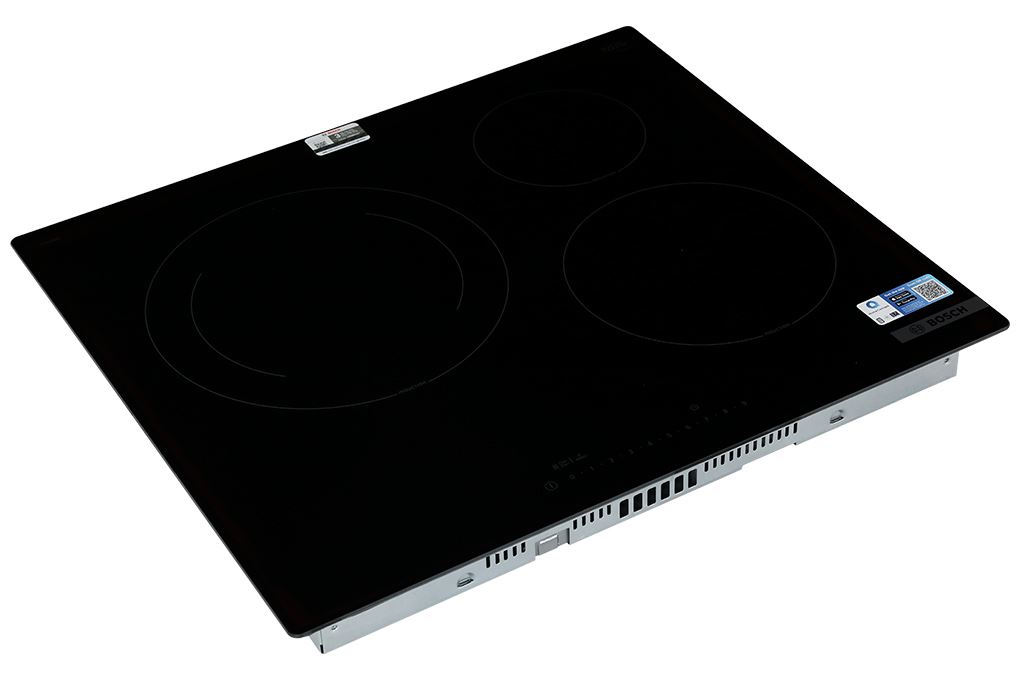 Bếp từ 3 vùng nấu âm Bosch PIJ61RHB1E 7400W Màu Đen