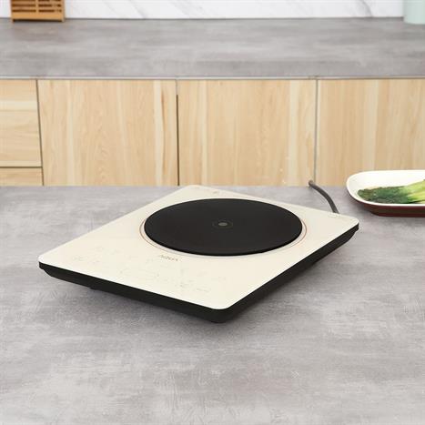 Bếp từ đơn AQUA AQS-ICT2201R(C)-VN 2200W Màu Kem