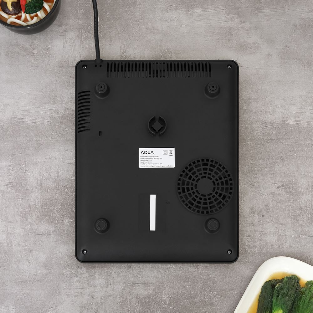 Bếp từ đơn AQUA AQS-ICT2201R(C)-VN 2200W Màu Kem
